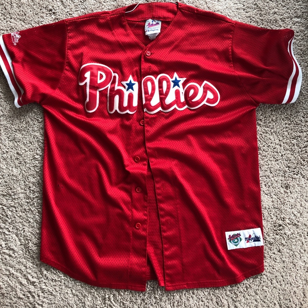 Retro Phillies Baseball Jersey